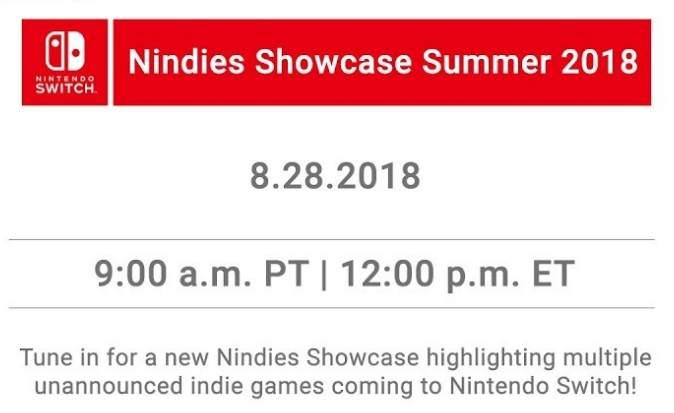 ニンディーズ2018夏 未発表のニンテンドースイッチ向けインディーズゲームの紹介生放送